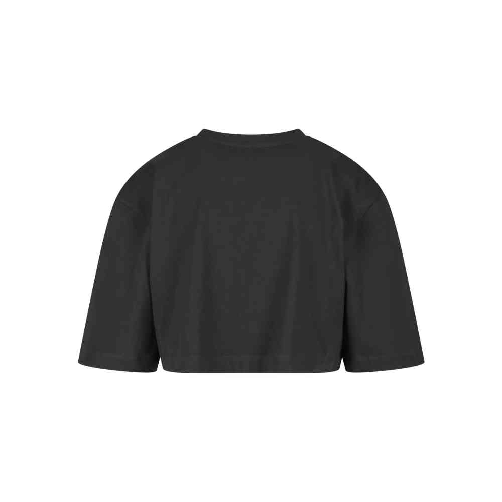 Urban Classics - Heavy Organic Oversized Crop top - Black